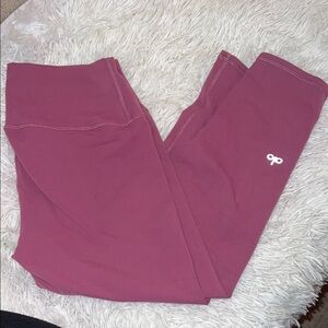 ALO Yoga Mauve Leggings